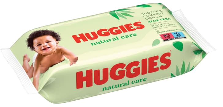 Huggies Letra të Lagura Natural Care